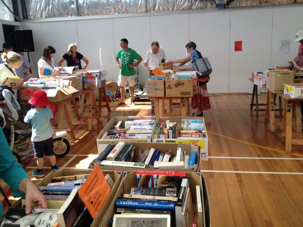 Parkdale PS fete book stall