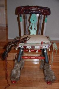 finishing point - very much embellished bohemian wishing chair