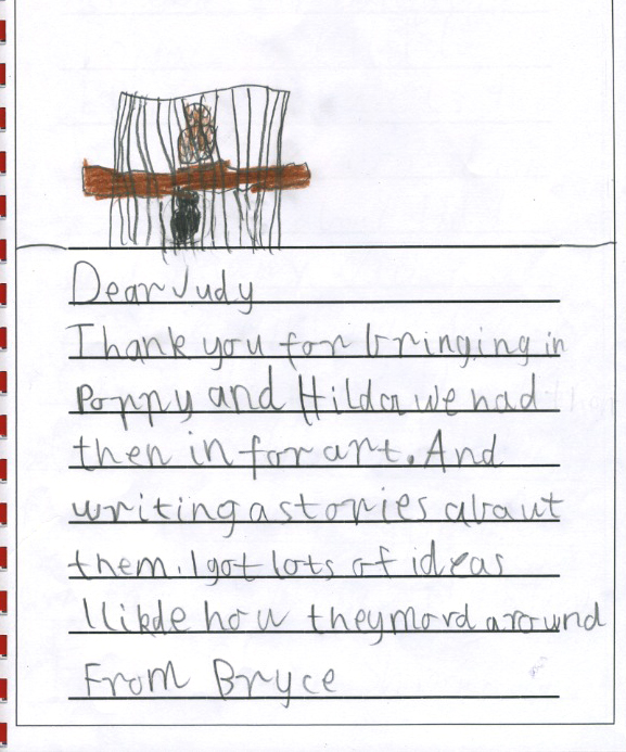 chicken thank you - Bryce