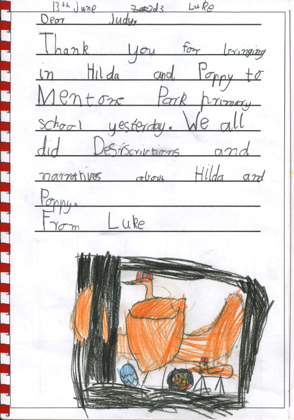 chicken thank you - Luke G