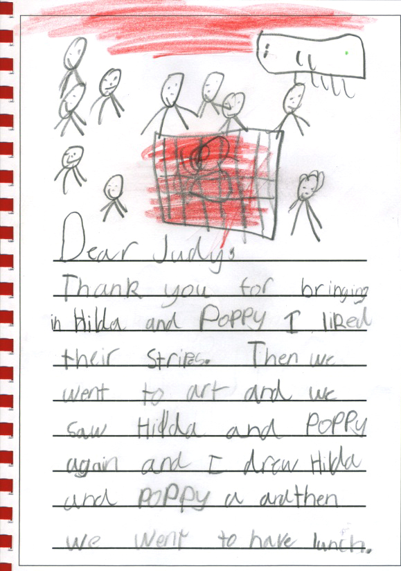 chicken thank you - maybe Jesse