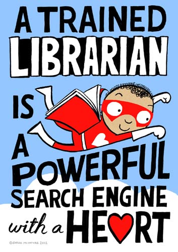 This poster was used for a mass lobby of parliament for school libraries in the UK. 