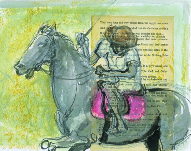 Part A. They were long and wiry natives from the rugged mountain side, and the horse was never saddled that the Geebungs couldn't ride;