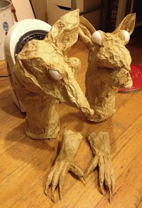 both with eyes and with ears under way