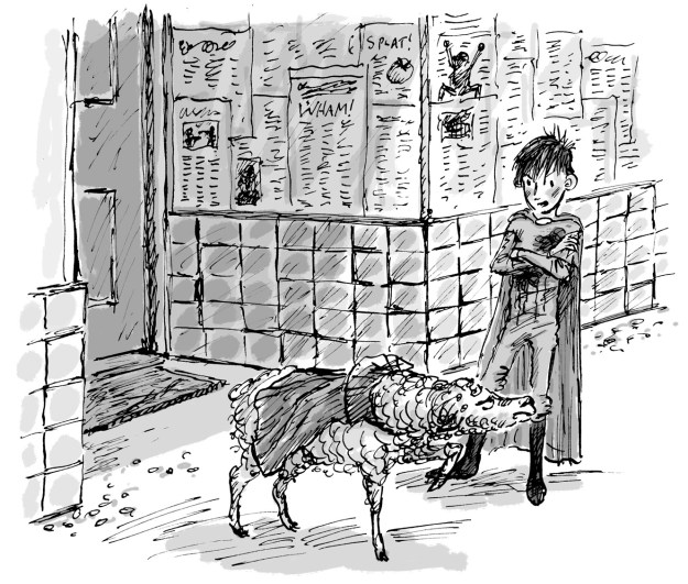 A Middle Sheep can get very frustrated