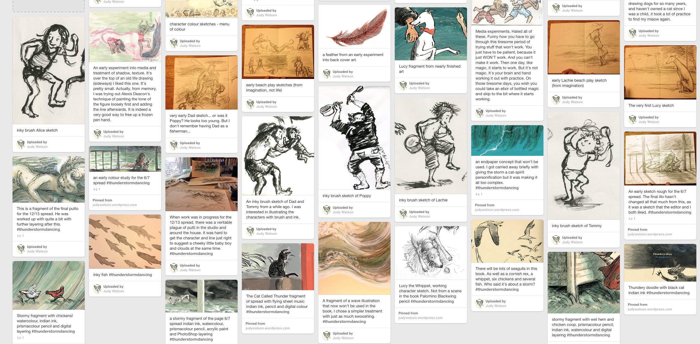 pinterest Thunder sample