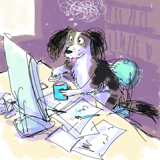 working to deadlines judywatsonart