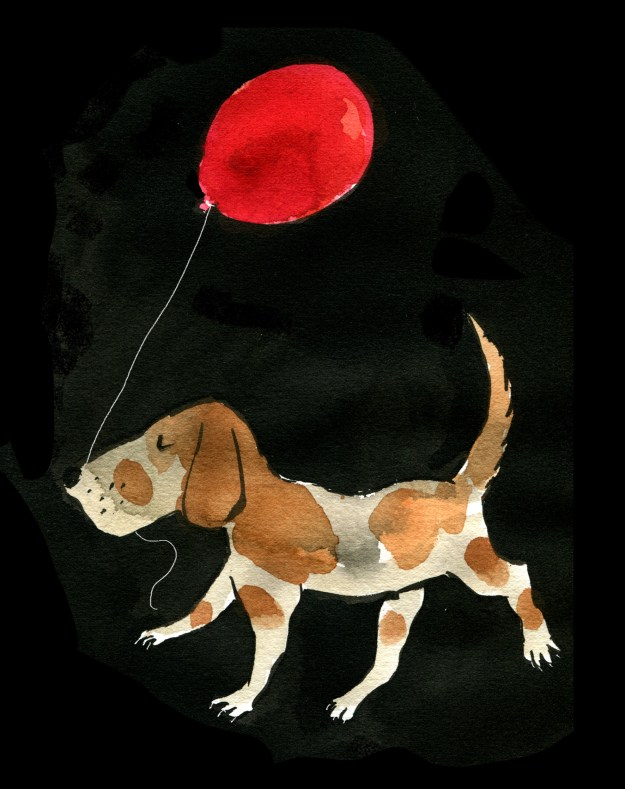 balloon dog judywatsonart lores