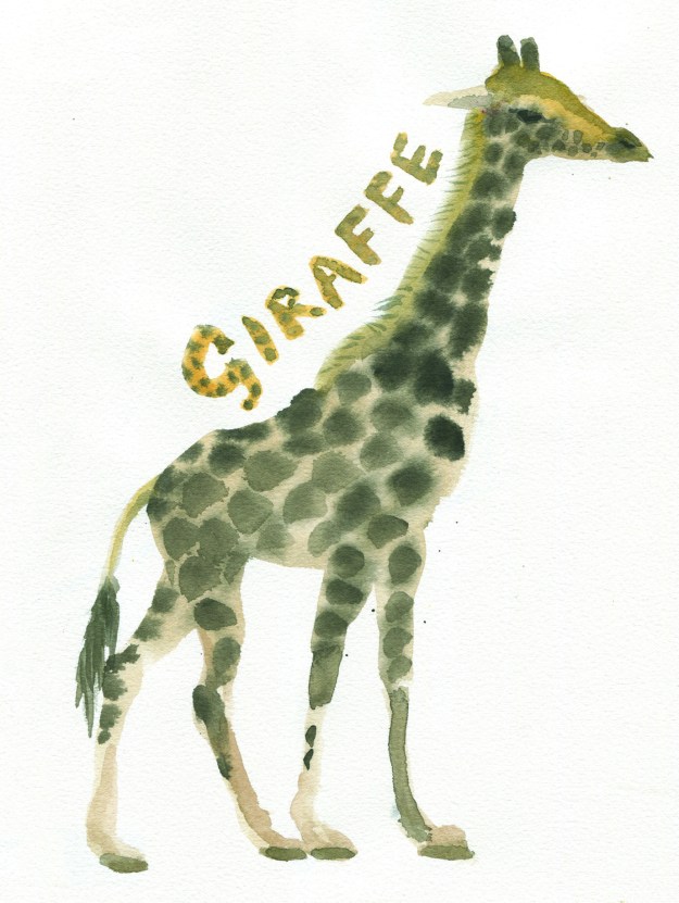 giraffe judywatsonart lores