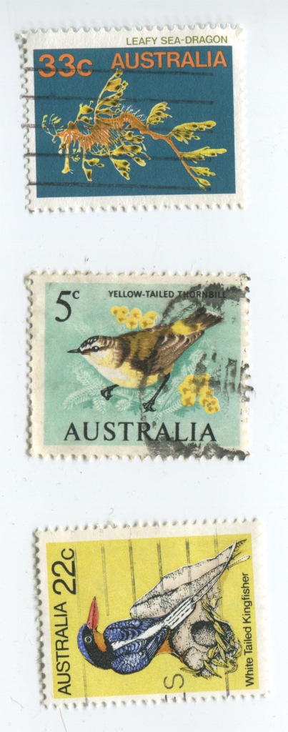 Add classic vintage Australian Stamps