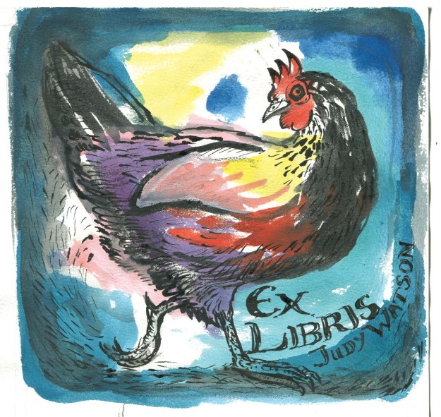 Bookplate2 judywatsonart stage 1