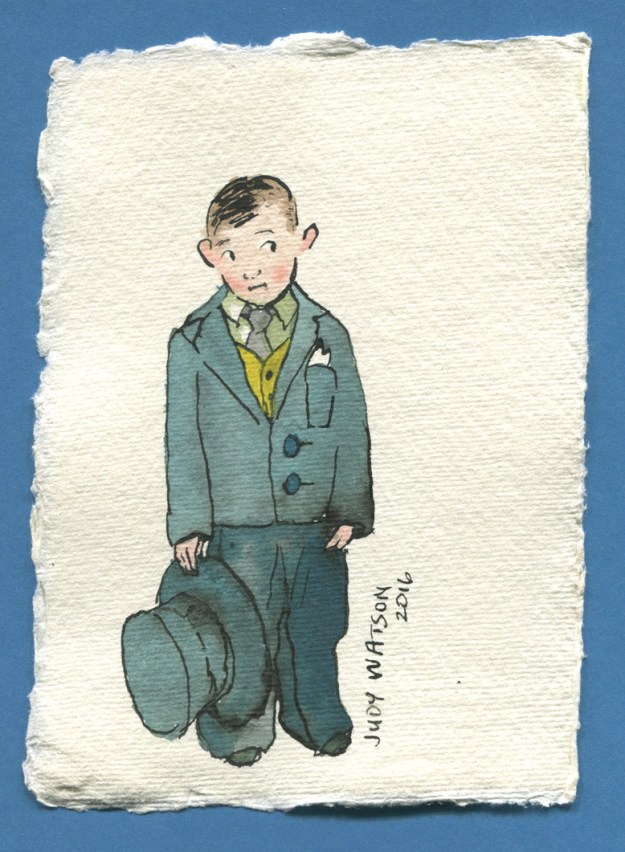 W1 fancy dress unwilling suit boy judywatsonart lores