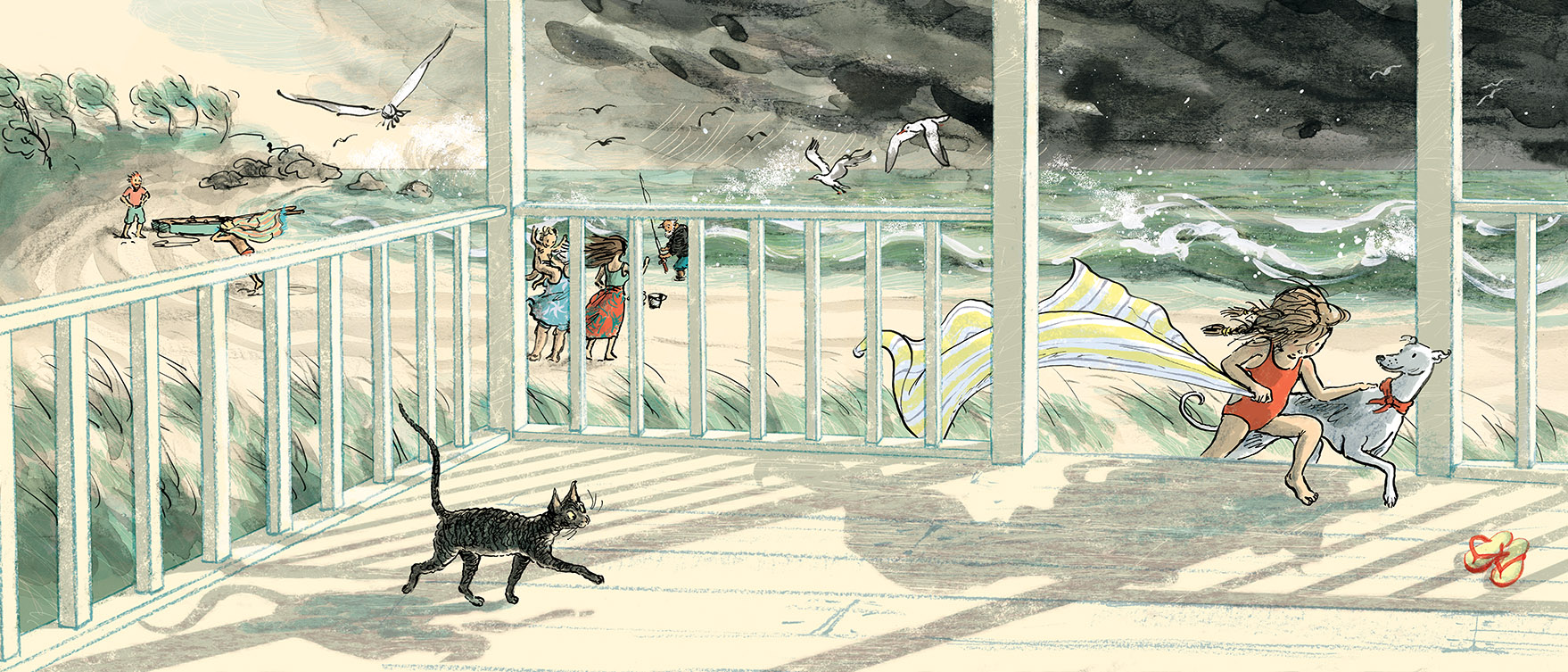 Thunderstorm Dancing | Judy Watson